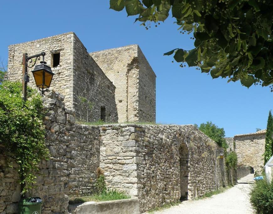 Le Mazet Sainte-Jalle, Piscine Chauffee, Jardin Clos, Barbecue En Baronnies Provencales Exteriör bild