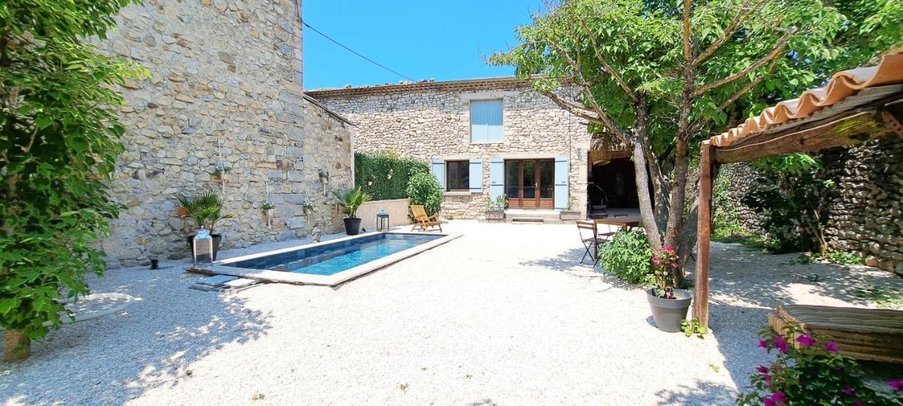 Le Mazet Sainte-Jalle, Piscine Chauffee, Jardin Clos, Barbecue En Baronnies Provencales Exteriör bild
